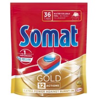 Таблетки для посудомоечной машины Somat Gold, 36 шт 